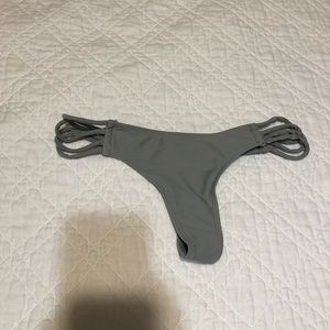 Grey boutinela bikini bottoms